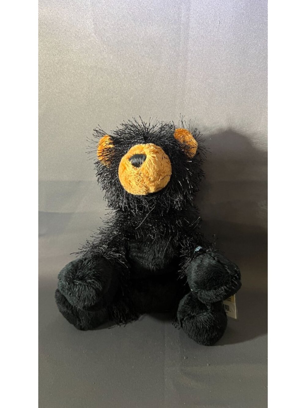 Webkinz Black Bear Plush Ganz Stuffed Animal With Tag & Code